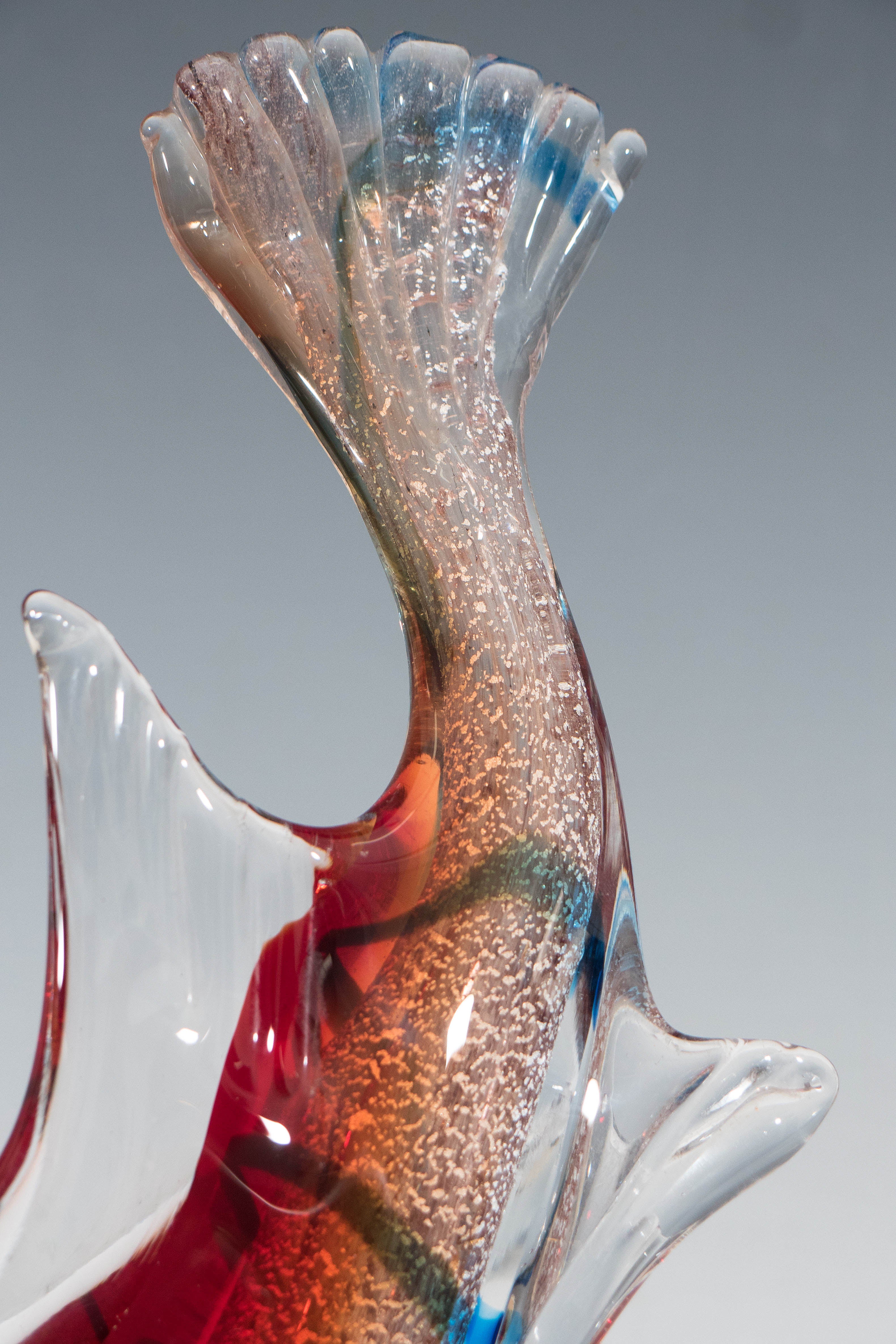 antique glass fish