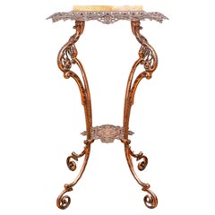 19th Century French Copper Plant Stand or Pedestal