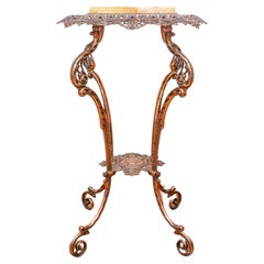 19th Century French Copper Plant Stand or Pedestal