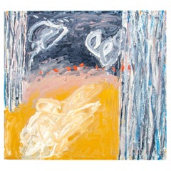 Elfi Schuselka "Autunno" - Dipinto astratto contemporaneo a olio su tela