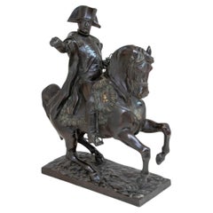 Sculpture en bronze patiné « Napoléon Ier » du comte de Nieuwerkerke