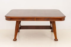 Louis Majorelle Art Nouveau Mahogany Extending Dining Table