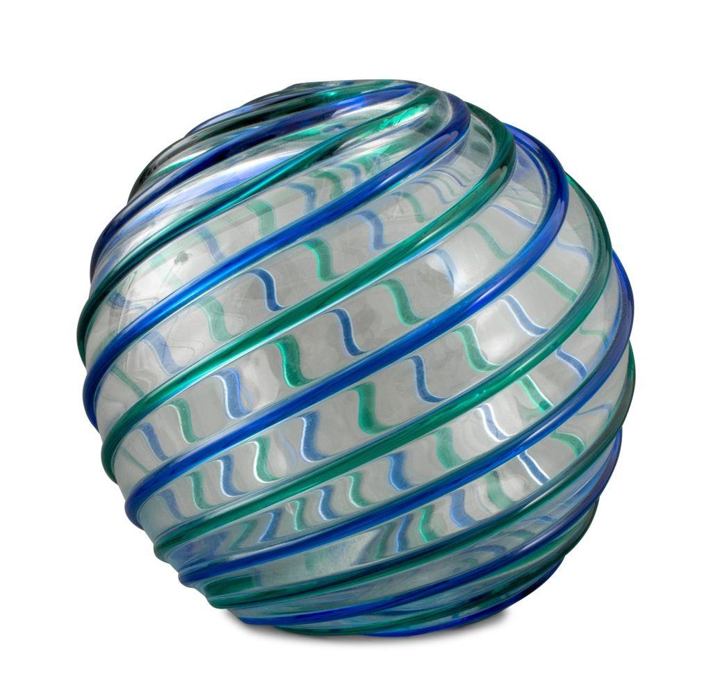 Vase sphérique en verre d'art de Murano Archimede Seguso Bon état - En vente à Astoria, NY