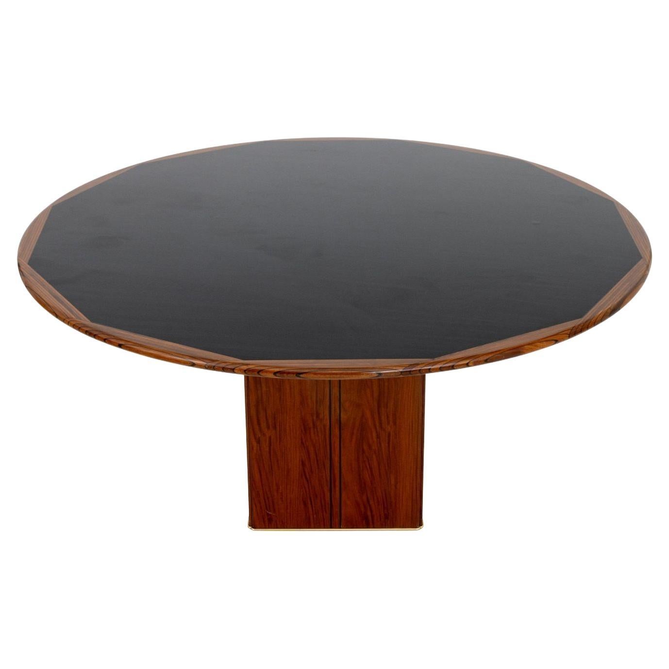 Afra & Tobia Scarpa Walnut "Africa" Dining Table For Sale