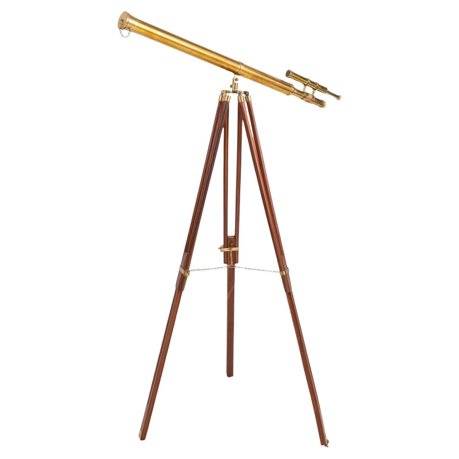 Contemporary Brass Telescope