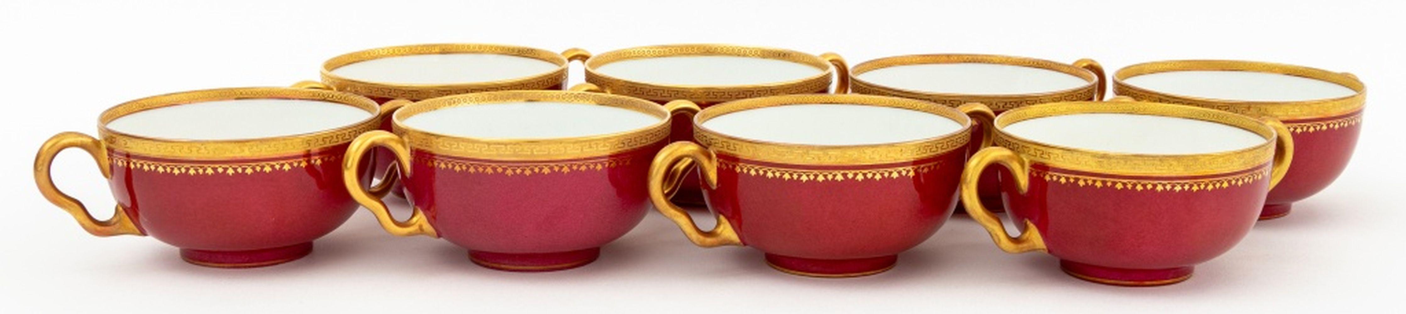 Modern Richard Briggs x Limoges Porcelain Tableware, 16 For Sale