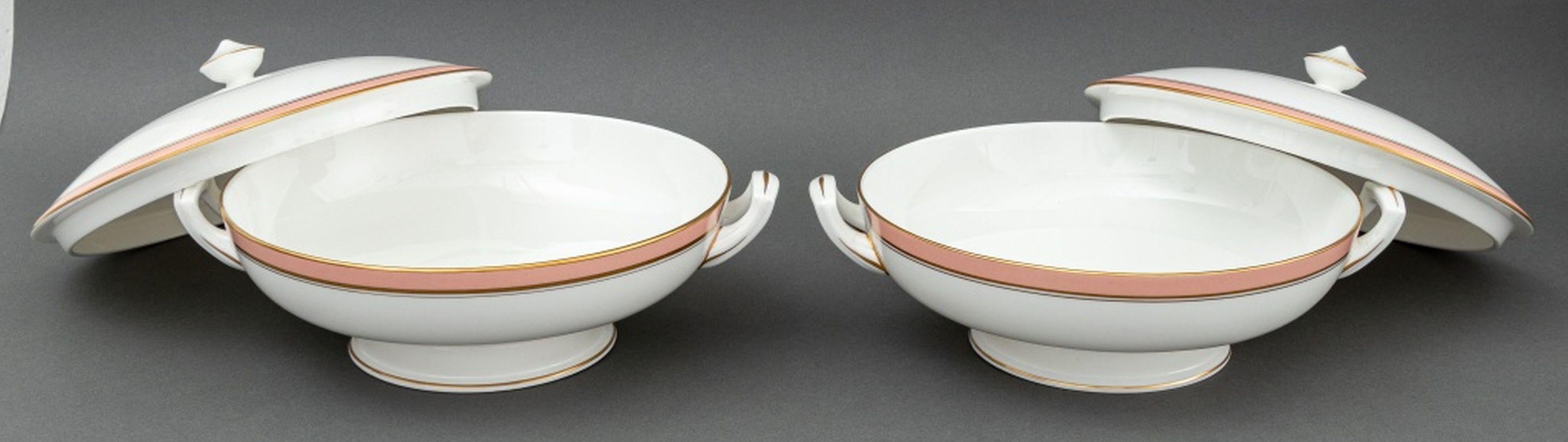 20th Century Royal Worcester Porcelain Tableware, 87 For Sale