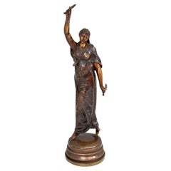 Auguste Louis Lalouette "La Danseuse" Bronze