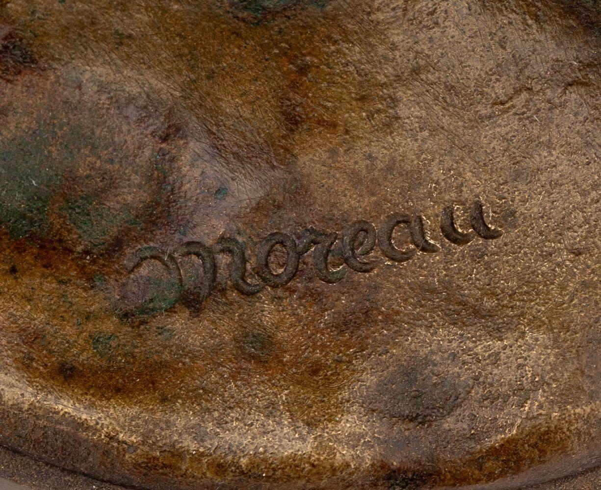 Patinated Auguste Moreau 