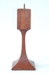 Pair of Archotypo Studio Candlesticks by Edward G. Livingston