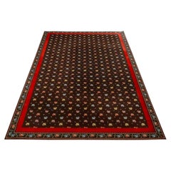 Stark Carpets Floral Needlework Rug, 14' 10" x 9' 9"