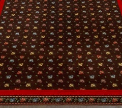 Stark Carpets Floral Needlework Rug, 14' 10" x 9' 9"