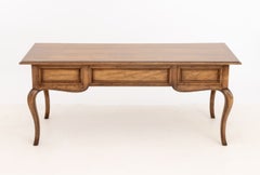 Baker Furniture French Provincial Style Walnut Desk