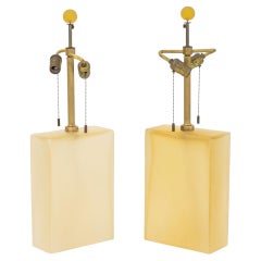 Coppia di lampade in vetro di Murano “Increspato” di John Hutton per Donghia