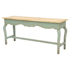 Consolle in legno dipinto in stile provenzale francese di Niermann Weeks