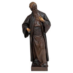 Oskar Gladenbeck, «Nathan der Weise», escultura de bronce patinado