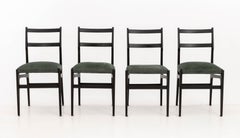 Juego de 8 sillas de comedor «646 Leggera» de Gio Ponti para Cassina