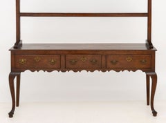 Welsh Oak Dresser with Cabriole Legs, 19th Century