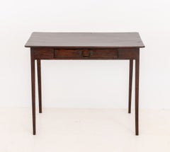 George III Rectangular Mahogany Sofa Table With Drawer
