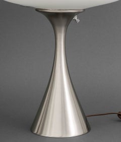 Pair of Laurel Mid-Century Modern Mushroom Table Lamps