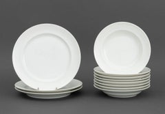 Royal Copenhagen Porcelain Partial Dinnerware Service