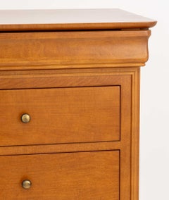 Louis Philippe Style Seven Drawer Maple Semainier Chest