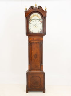 George IV Mahogany and Oak Longcase Clock, by Joseph Whiston