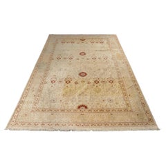 Turkish Oushak Carpet with Floral Design, 18' x 11' 11"