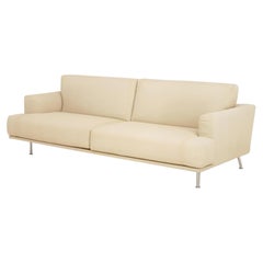 Piero Lissoni for Cassina Beige Fabric Upholstered "Nest" Sofa