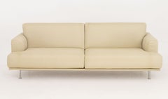 Piero Lissoni for Cassina Beige Fabric Upholstered "Nest" Sofa