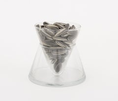 Ai Weiwei "Kui Hua Zi" Trompe L'Oeil Porcelain Sunflower Seeds in Vase