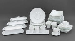 Bernardaud Porcelain Partial Assembled Dinner Service, 45 Pieces