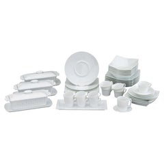 Bernardaud Porcelain Partial Assembled Dinner Service, 45 Pieces