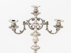 Antique Austrian .800 Silver Candelabrum, 1872-1922
