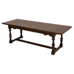 Vintage Charles I Style Rectangular Oak Refectory Table