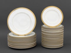 Royal Doulton "Clarendon" Pattern Partial Porcelain Dinnerware Service, 84
