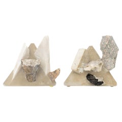 Chen Chen and Kai Williams Pair of "Metamorphic Rock" Bookends, 2013