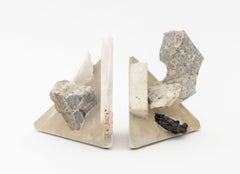 Chen Chen and Kai Williams Pair of "Metamorphic Rock" Bookends, 2013