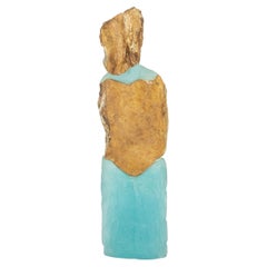 Thomas Scoon „Consort“ – Mixed-Media-Kunst aus Studioglas und Granit