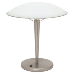 Holtkotter Leuchten – Tischlampe im postmodernen Stil mit mattiertem Glasschirm
