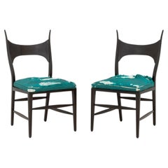 Paire de chaises vintage « Antler » signées Edward Wormley pour Dunbar
