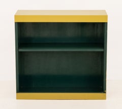 Martin Feinman for Multiplex Modern Mustard Painted Wood Bookshelf
