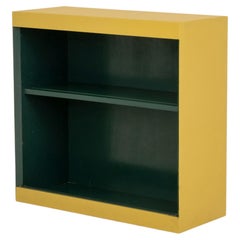 Martin Feinman for Multiplex Modern Mustard Painted Wood Bookshelf