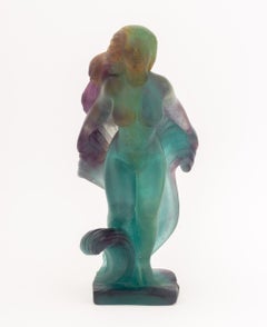 Andre Deluol per Daum: scultura in vetro “pâte-de-verre”