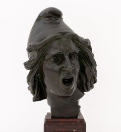 Escultura de bronce antiguo de François Rude, «La Marsellesa», siglo XIX