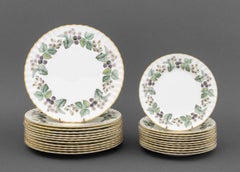 Royal Worcester "Lavinia" Pattern Partial Dinner Service, 54 Pieces