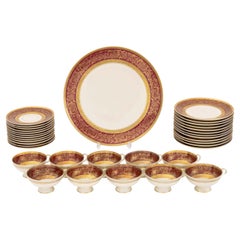 Rosenthal Porcelain Partial Dessert Service, 35 Pieces