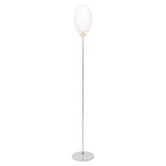 Achille Castiglioni for Flos "Brera" Floor Lamp with Opaque Glass Shade