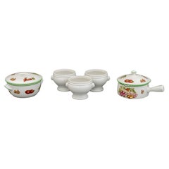 Collection of Five Pillivuyt France Porcelain Tableware Pieces