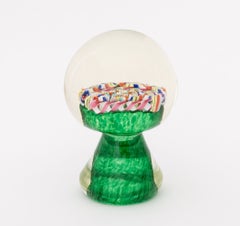 Collection of Six Collection of Murano and French Glass Paperweights